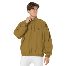 Load image into Gallery viewer, Tropical Sub Embroidered Recycled Tracksuit Jacket - Olive