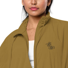 Load image into Gallery viewer, Tropical Sub Embroidered Recycled Tracksuit Jacket - Olive