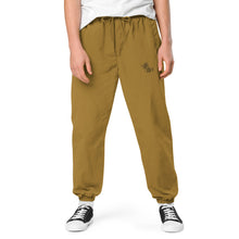 Load image into Gallery viewer, Tropical Sub Embroidered Recycled Tracksuit Pants - Olive